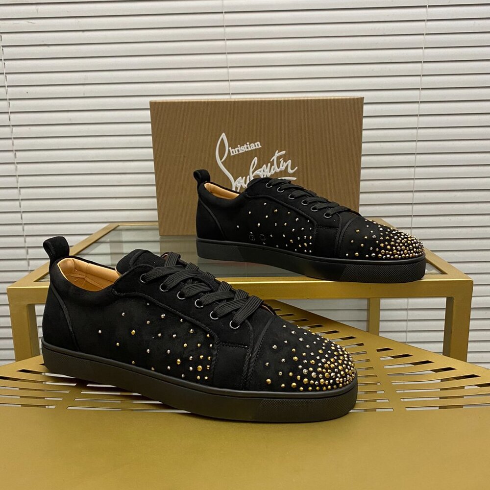 Christian Louboutin Men's Black Trainers